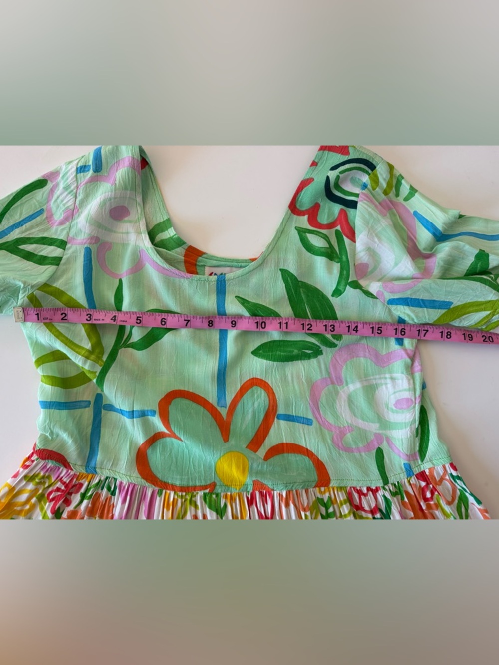 Jams World Floral Hawaiian Multicolor Dress Small - Picture 7 of 8
